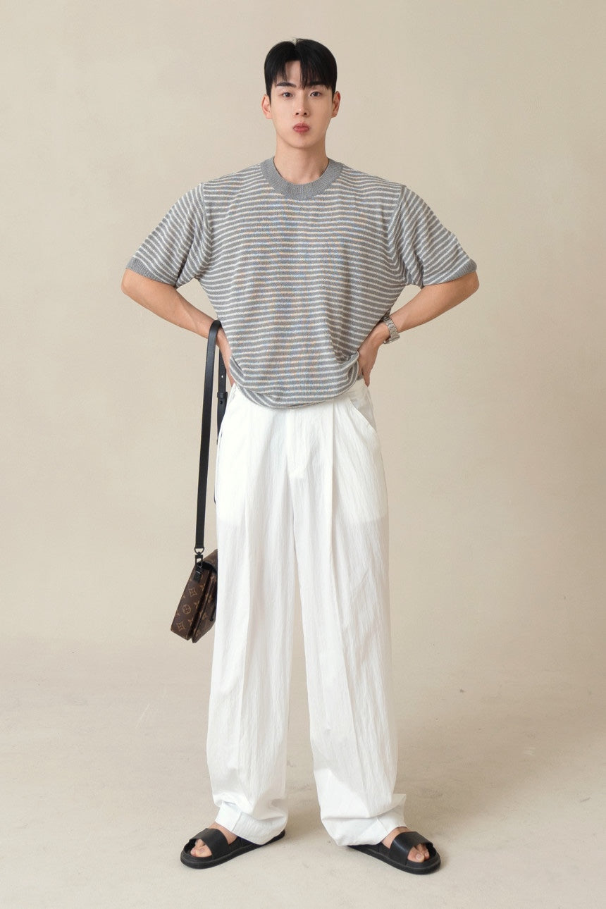 Soft Border Summer Knit