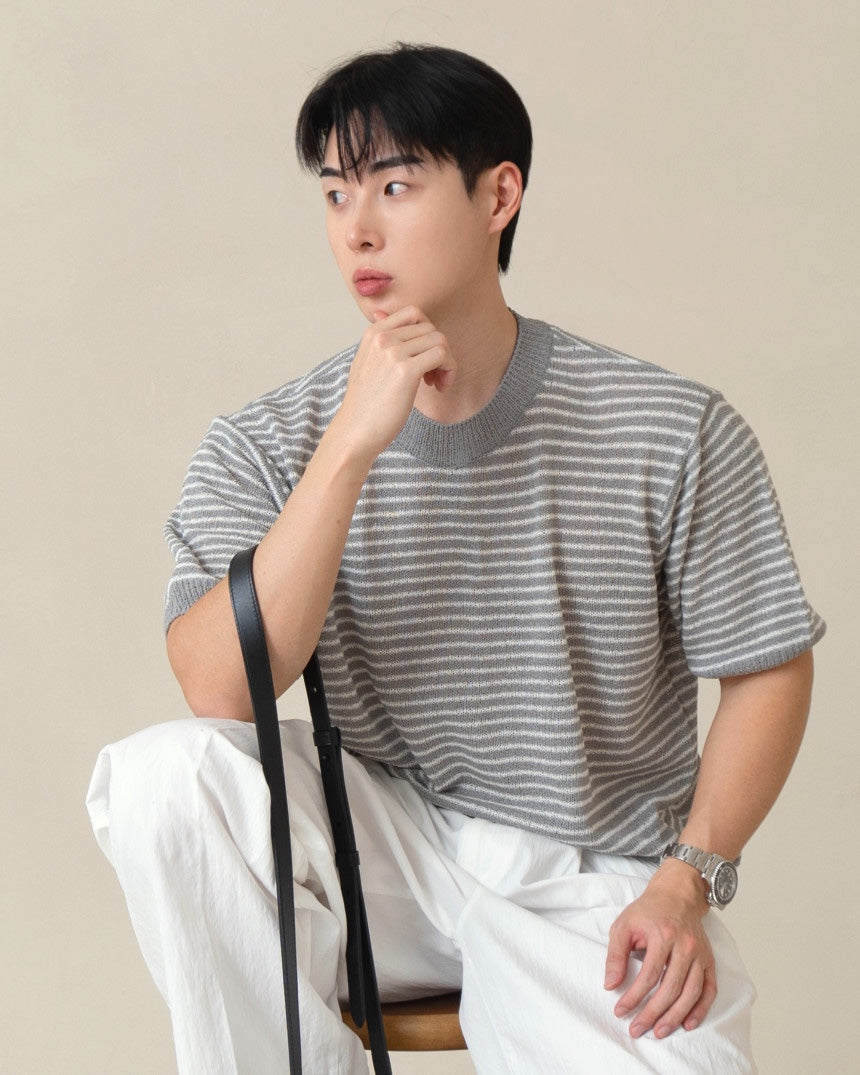Soft Border Summer Knit