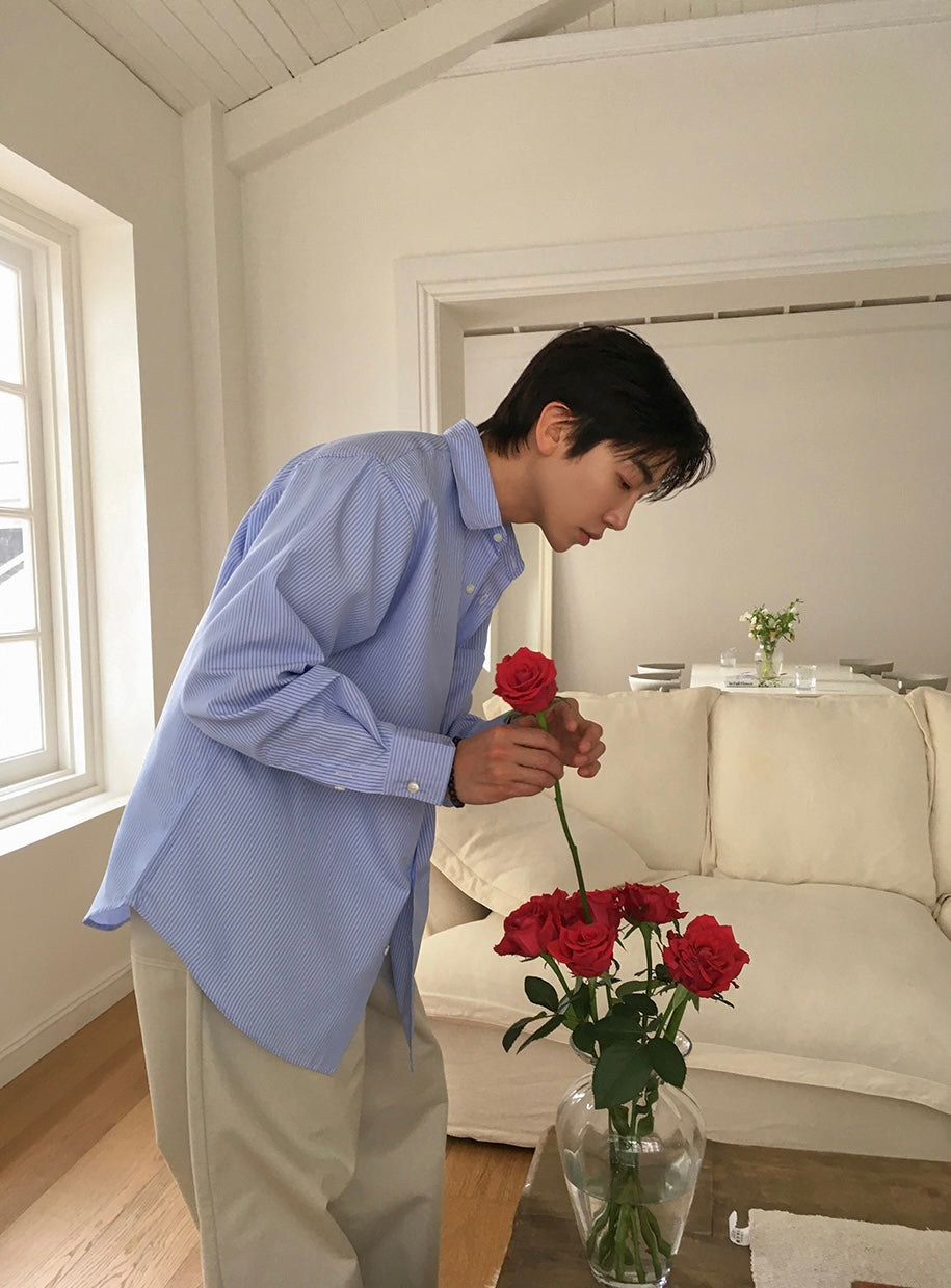 Skyline Stripe Relax Shirt