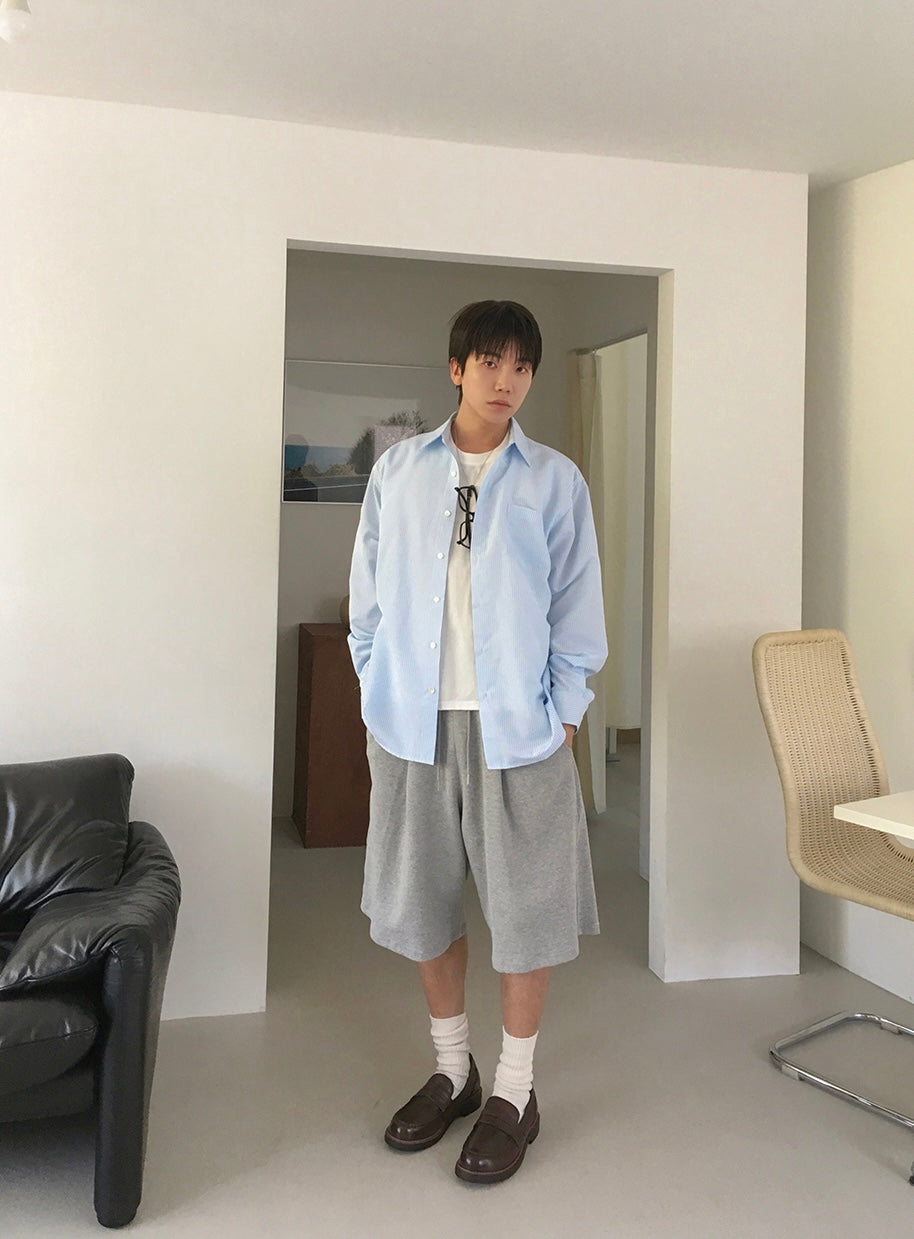 Skyline Stripe Relax Shirt