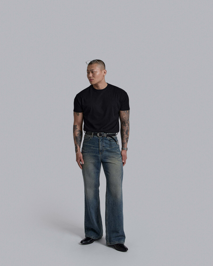 Essential Rib Slim Tee