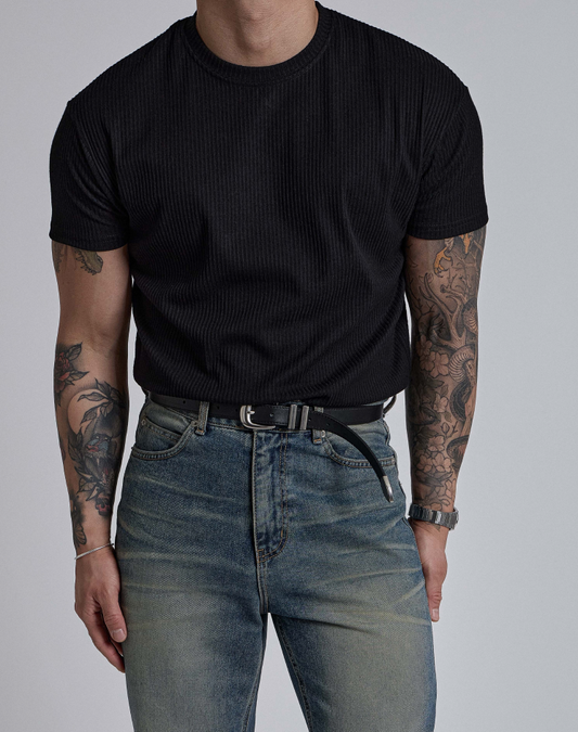 Essential Rib Slim Tee