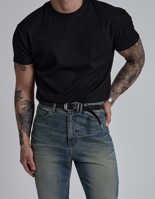 Essential Rib Slim Tee