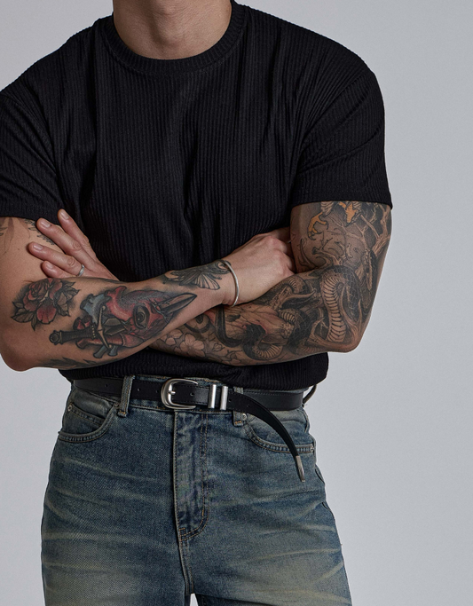 Essential Rib Slim Tee