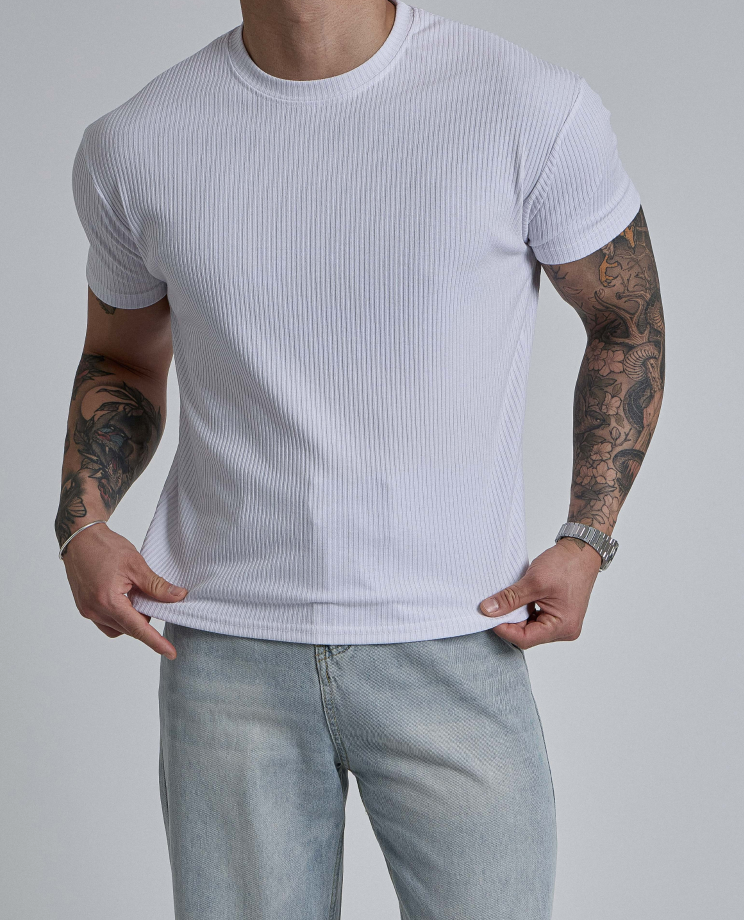 Essential Rib Slim Tee