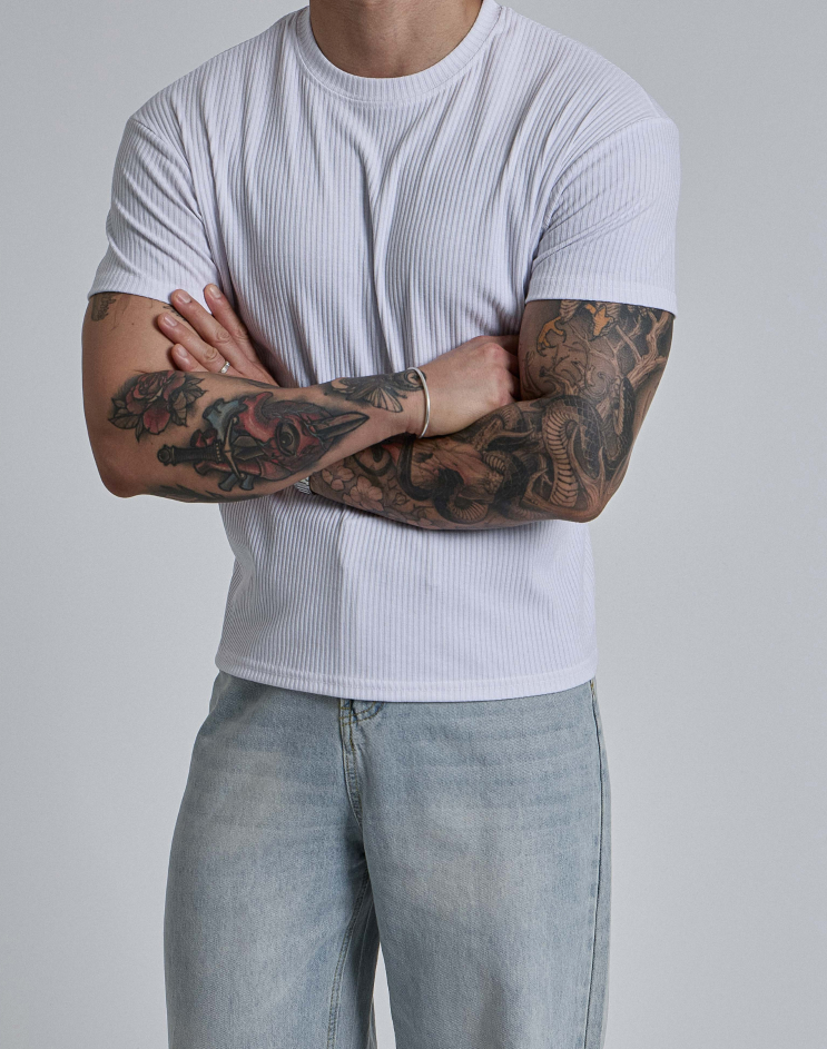 Essential Rib Slim Tee