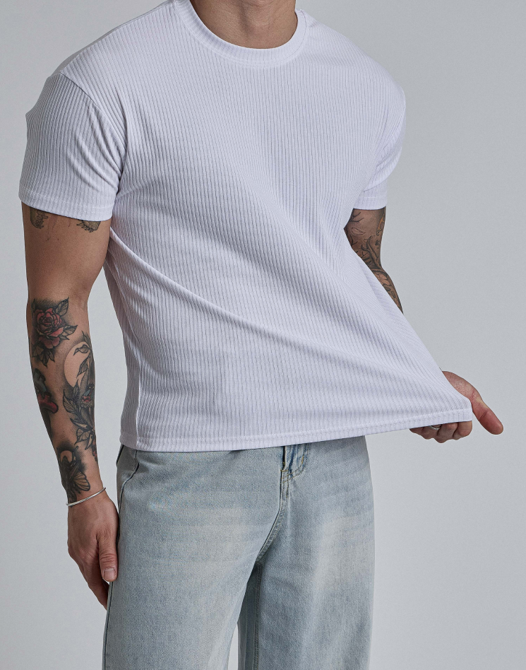 Essential Rib Slim Tee