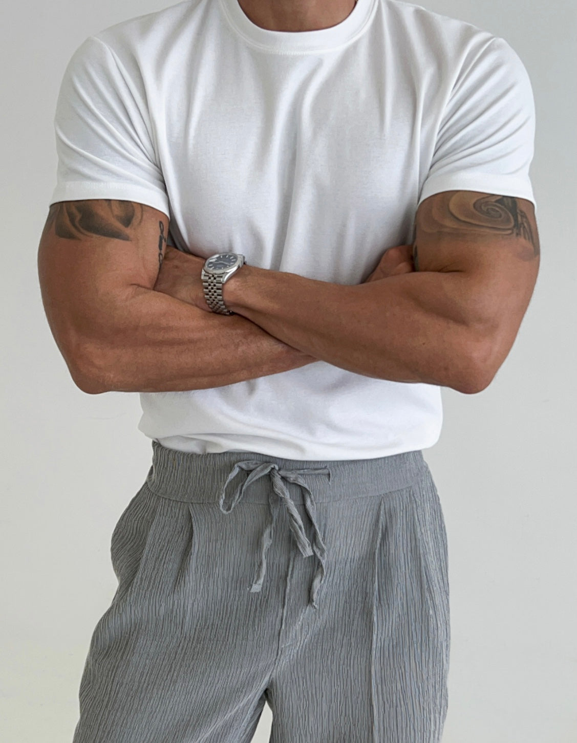 Span Ponte Muscle Basic Tee