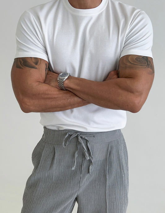 Span Ponte Muscle Basic Tee