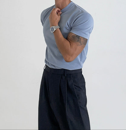 Span Ponte Muscle Basic Tee