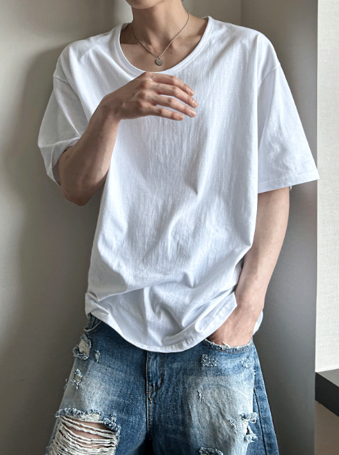 20s U-Neck Layered Tee
