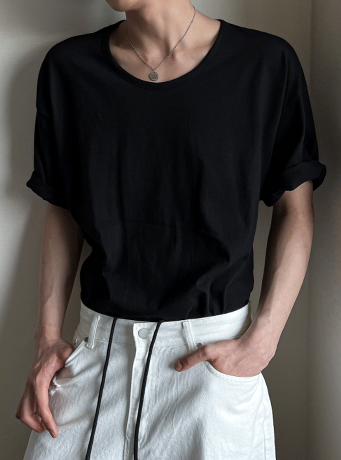 20s U-Neck Layered Tee