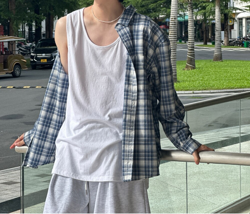 20s Layered Seam Sleeveless