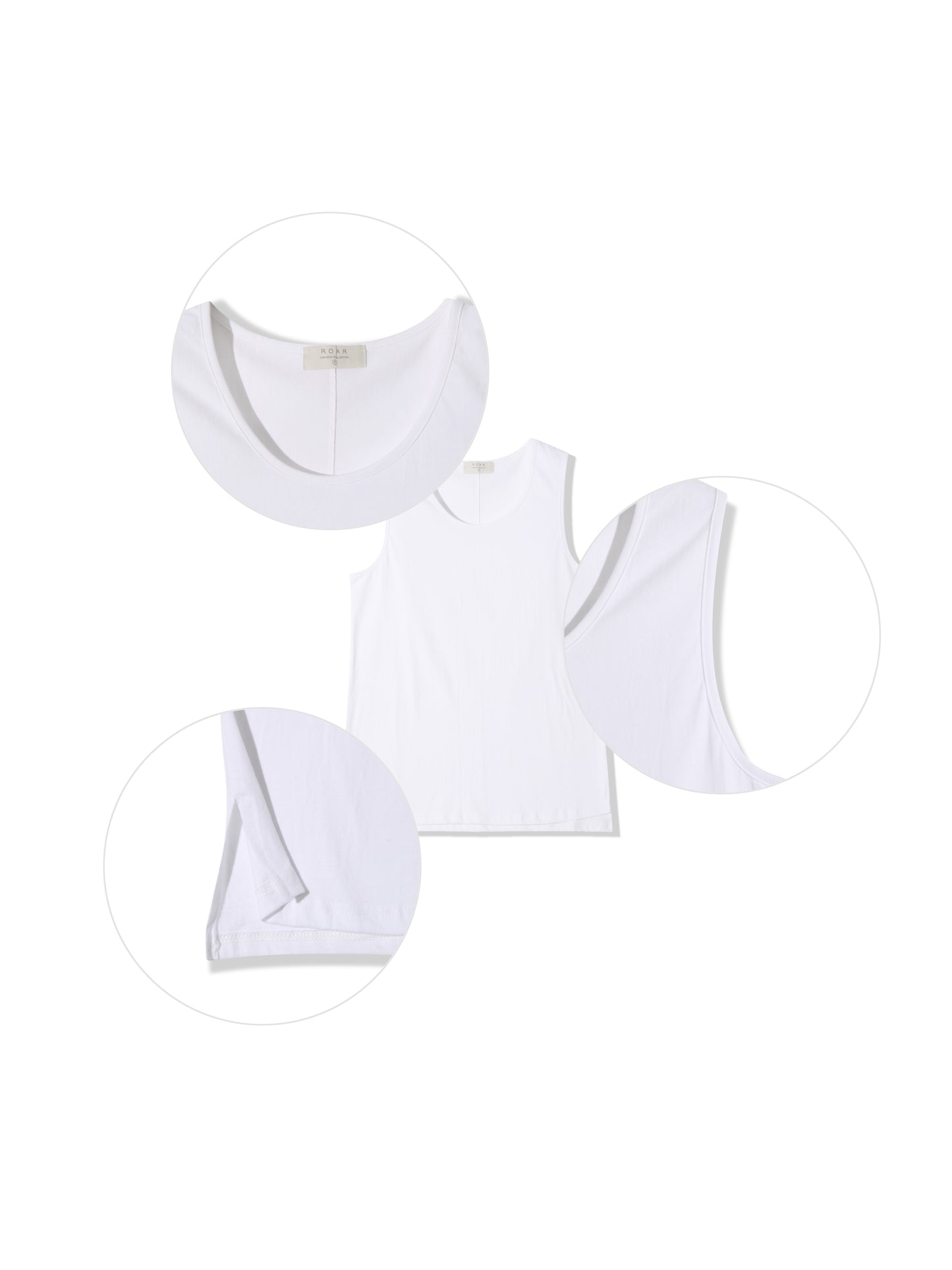 20s Layered Seam Sleeveless