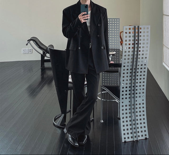 B-Strip Bootcut Slacks