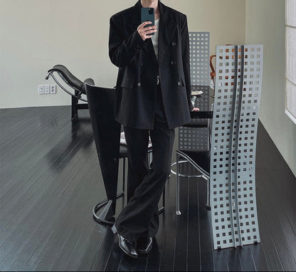 B-Strip Bootcut Slacks