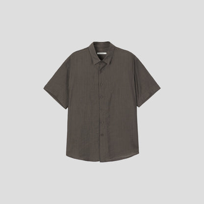 Viscose Semi Crop Shirt