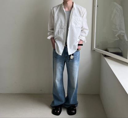 Shine Cover Shirt Jacket