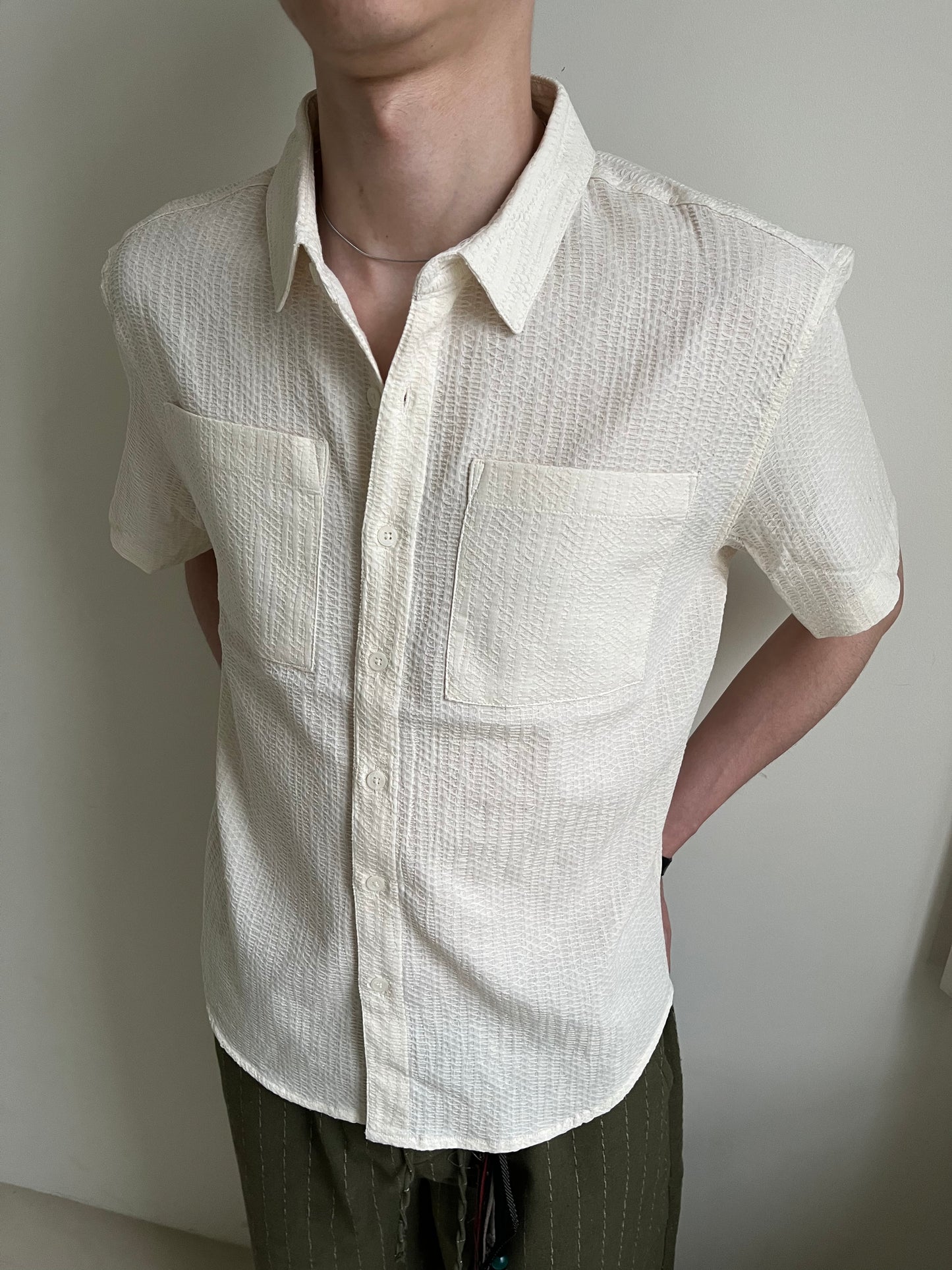 Jacquard Texture Shirt