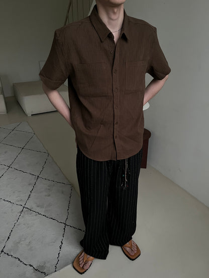 Jacquard Texture Shirt