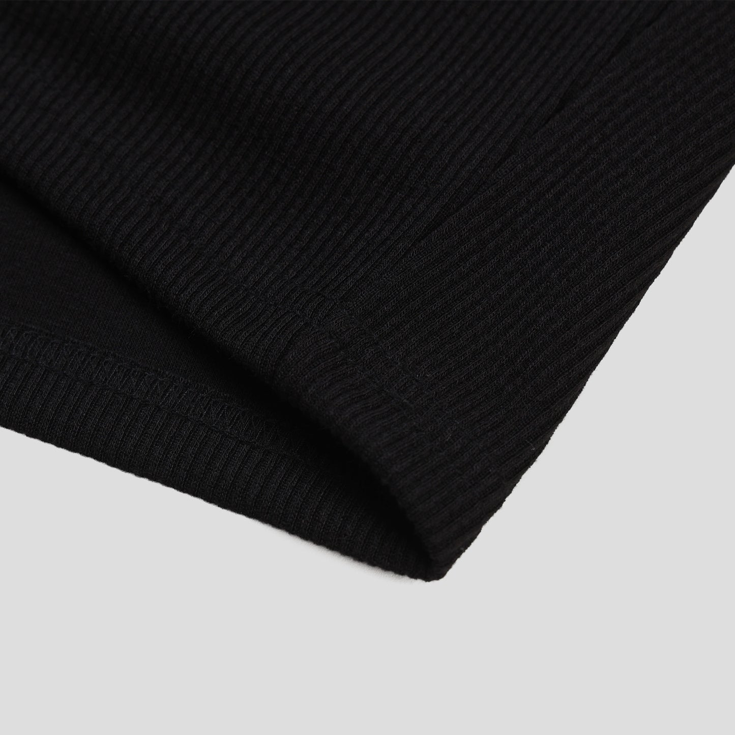 Soft Ribbed V-Neck Tee