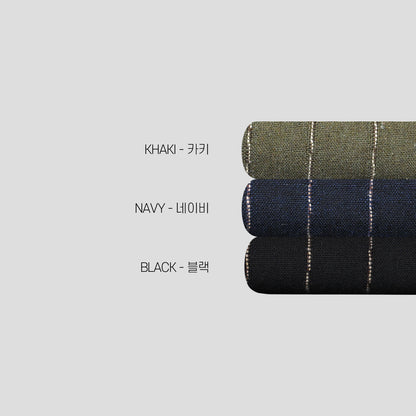 Linen Stripe String Pants