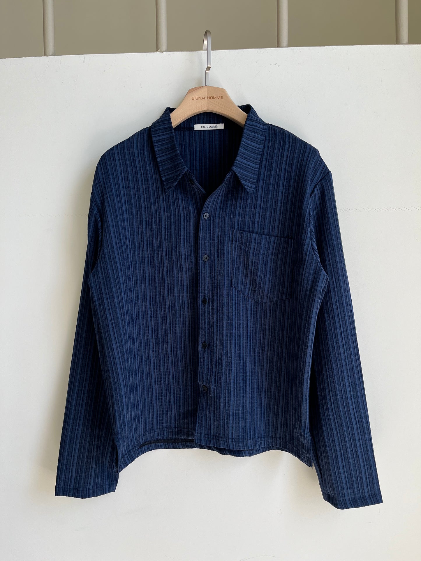 Stripe Resort Shirt Jacket