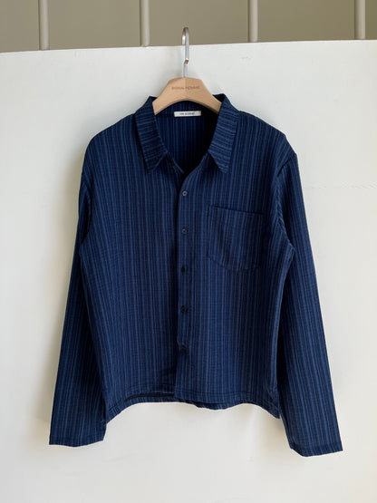 Stripe Resort Shirt Jacket