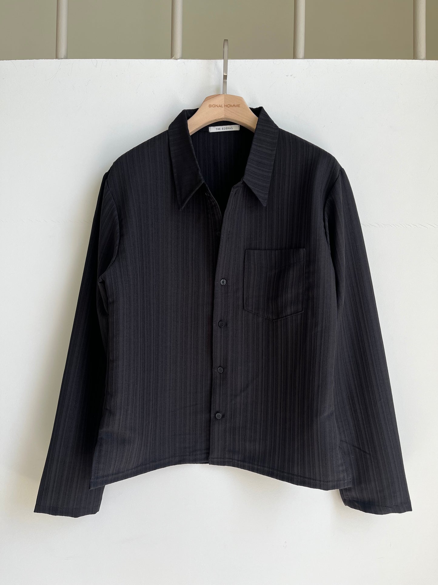 Stripe Resort Shirt Jacket