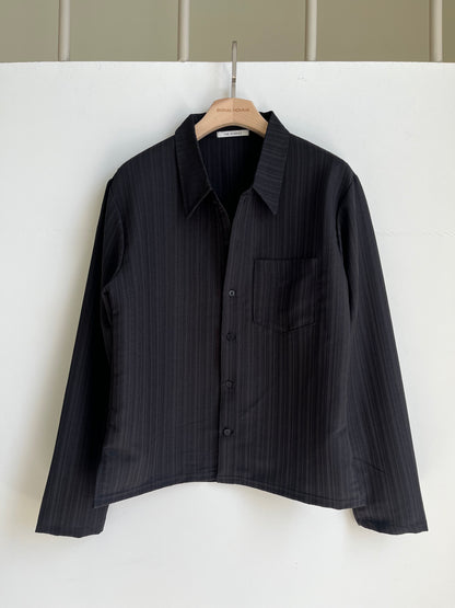 Stripe Resort Shirt Jacket