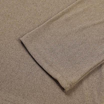 Linen Knit Henley Neck Tee