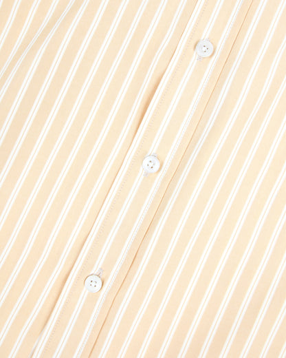 Rest Stripe Box Crop Shirt
