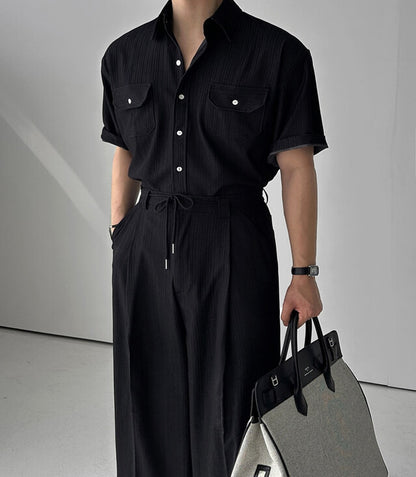 Flow Stripe Easy Slacks