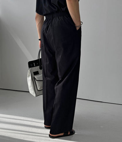 Flow Stripe Easy Slacks