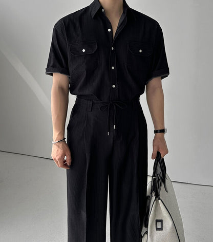 Flow Stripe Easy Slacks