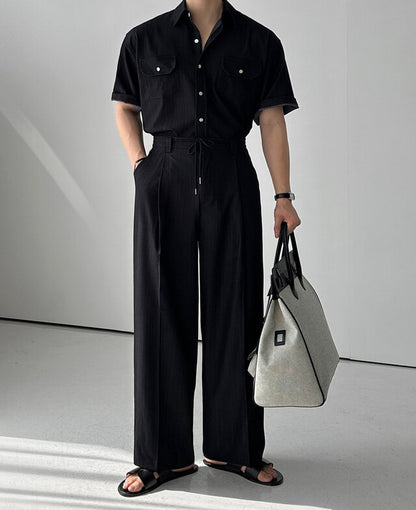 Flow Stripe Easy Slacks