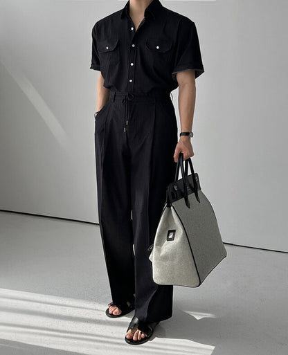 Flow Stripe Easy Slacks