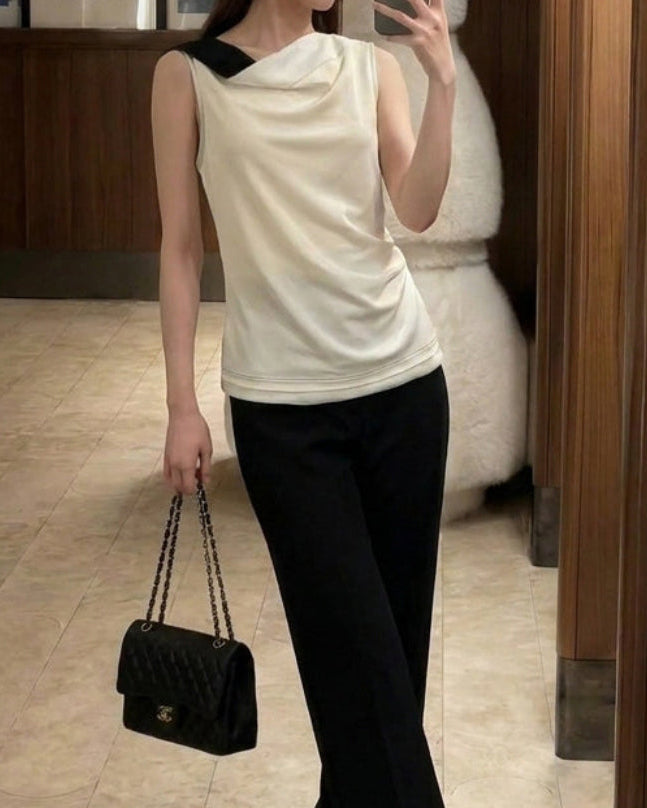 [A MA:DE 2026SS] Silhouette Blouse (2color)
