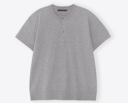 Pigment-Washed Nylon Shirt Jacket