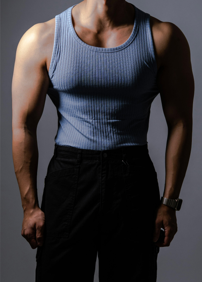 Rib Slim Fit Tank Top