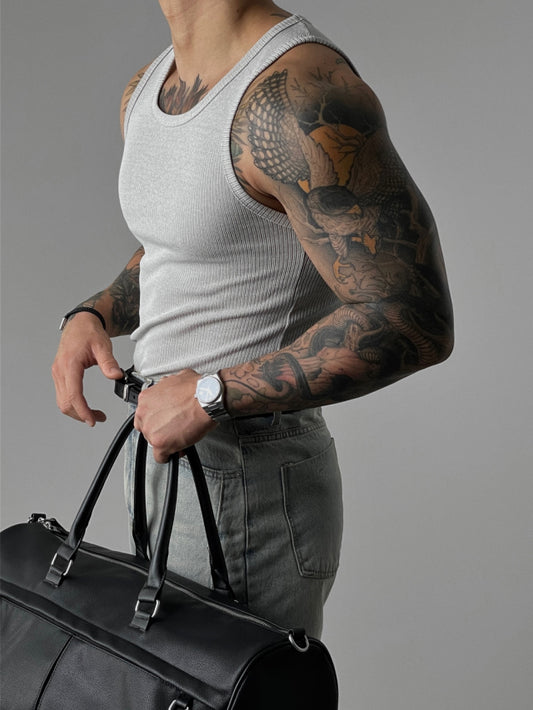 Rib Stretch Tank Top