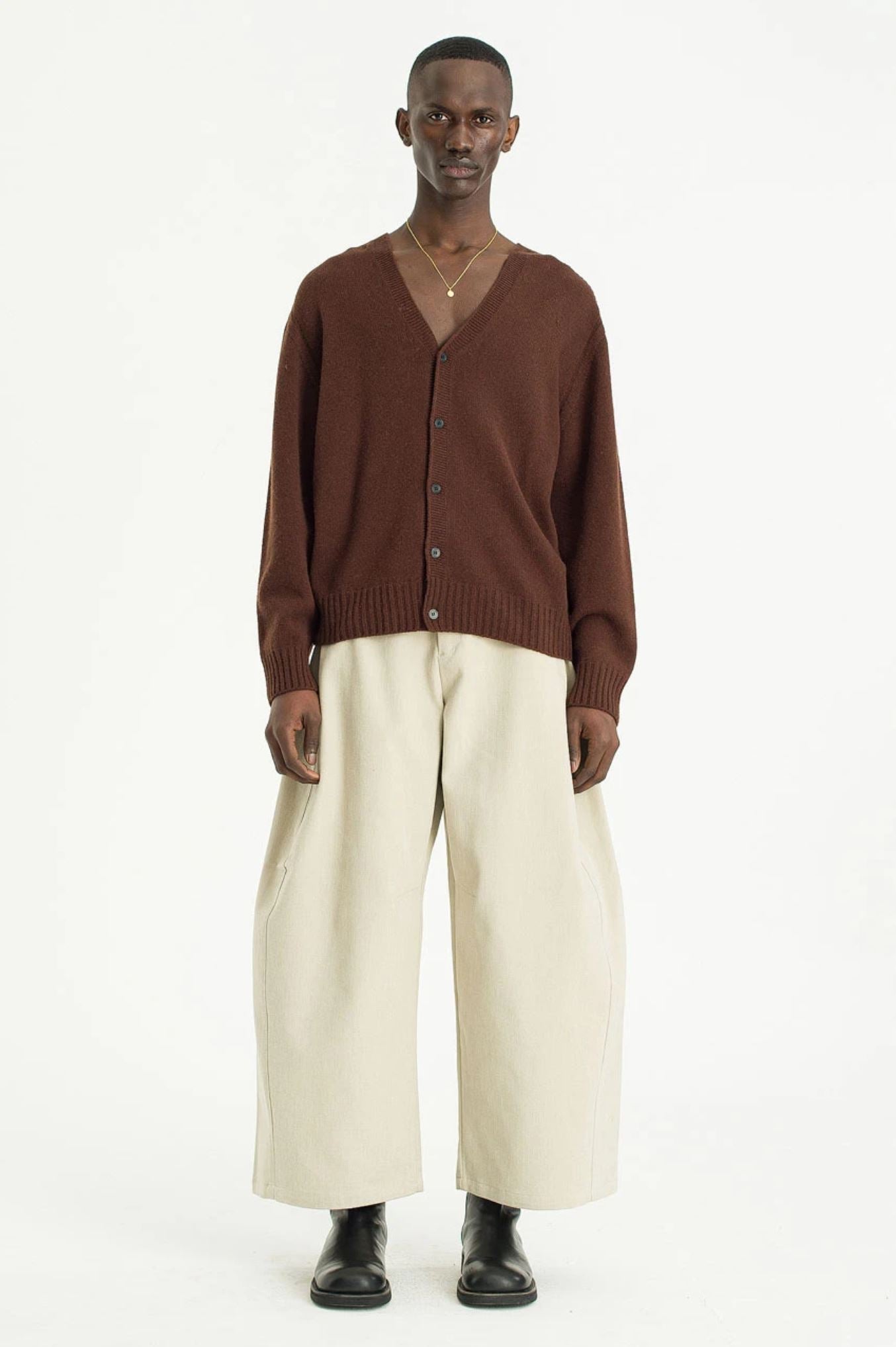Curve Velvet Cotton Pants