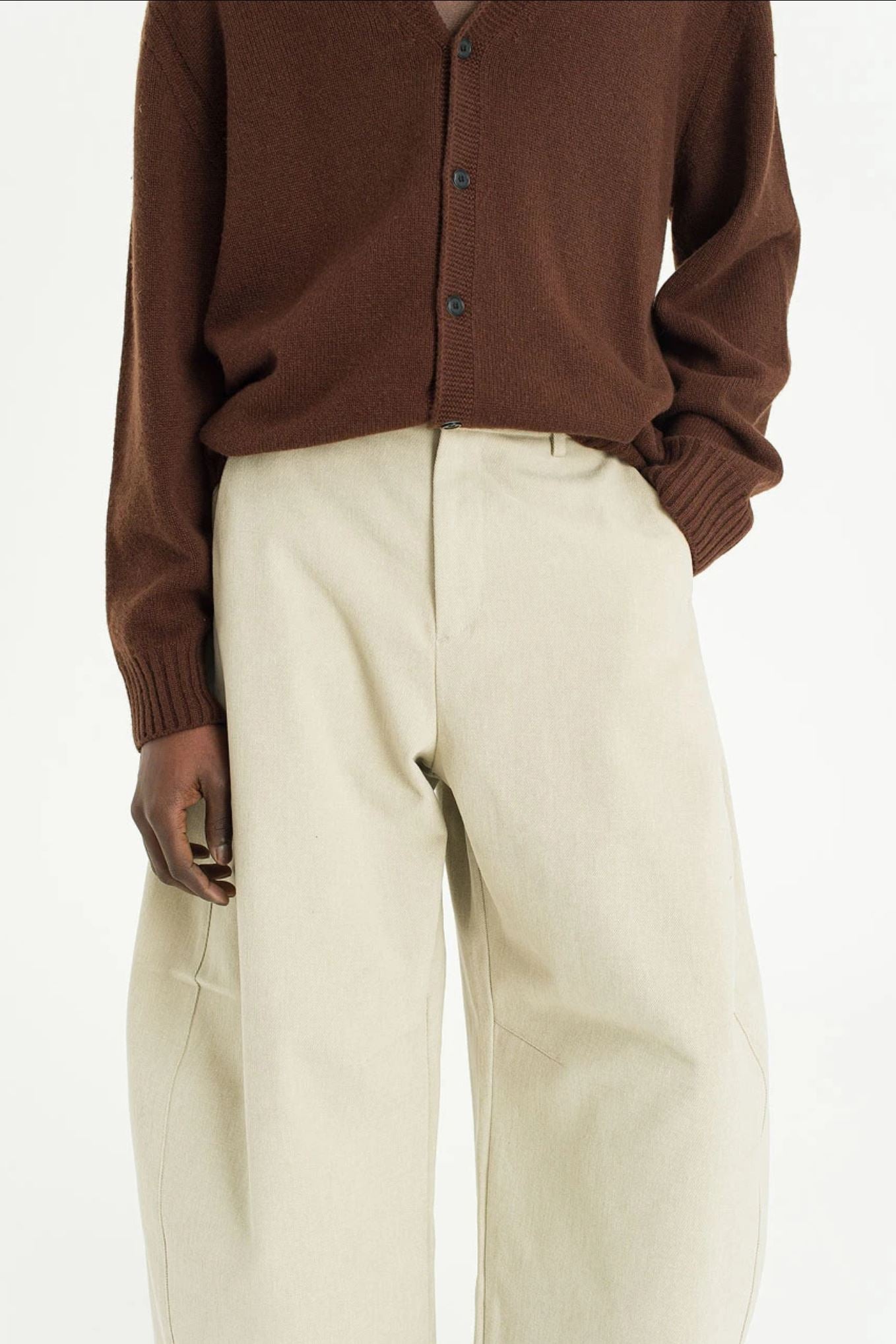Curve Velvet Cotton Pants