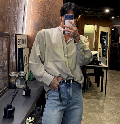 Fluid Round Shirt
