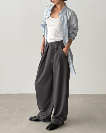 Dual Hook Wide Slacks