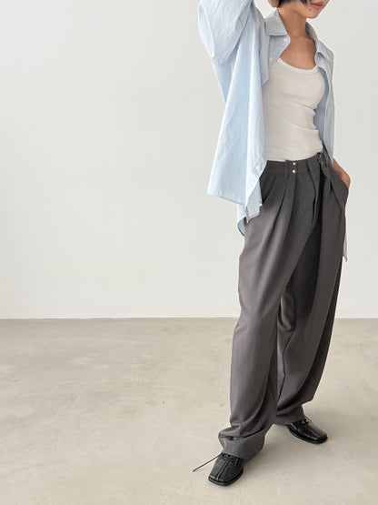Dual Hook Wide Slacks