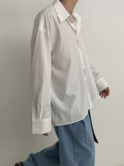 Wide Collar Relax Shirt