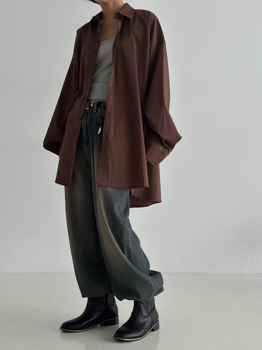 Soft Touch Oversized Shirt