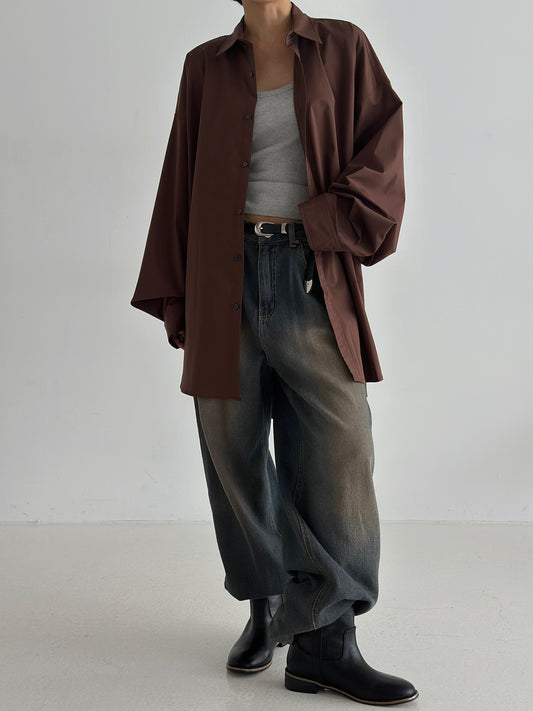 Soft Touch Oversized Shirt