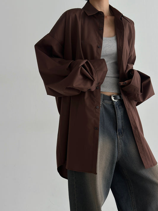 Soft Touch Oversized Shirt